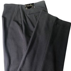 NWT Mainbocher Unlined Straight Leg Classic Fit Dark Gray Pants Size 8
